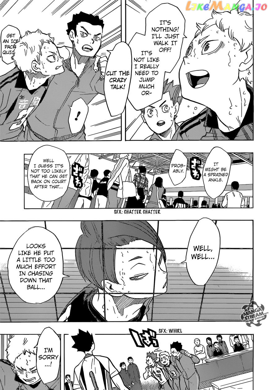 Haikyuu!!, Chapter 199 image 08